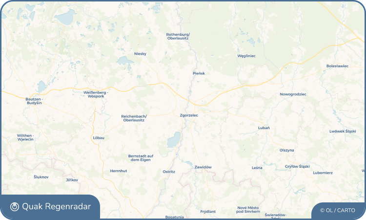 Quak Regenradar-Widget Görlitz
