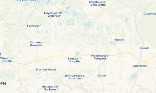 Regenradar Vorschaubild - Aktuelle Niederschläge in Großdubrau - Wulka Dubrawa und Umgebung