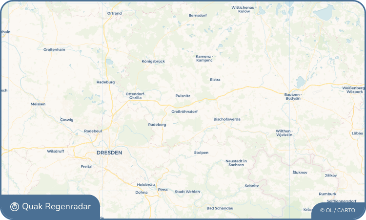 Quak Regenradar-Widget Großröhrsdorf