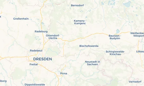 Regenradar Vorschaubild - Aktuelle Niederschläge in Großröhrsdorf und Umgebung