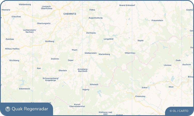 Regenradar-Widget für Großrückerswalde