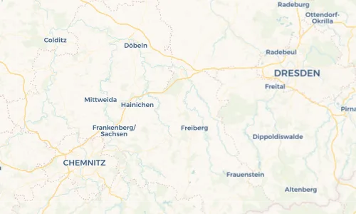 Regenradar Vorschaubild - Aktuelle Niederschläge in Großschirma und Umgebung
