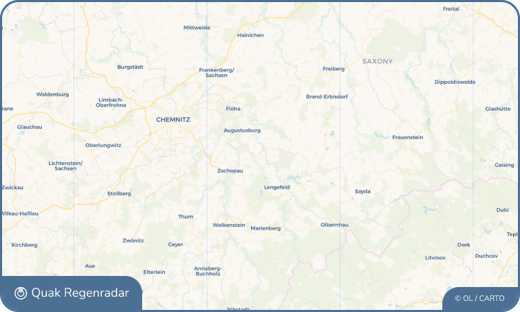 Regenradar-Widget für Grünhainichen