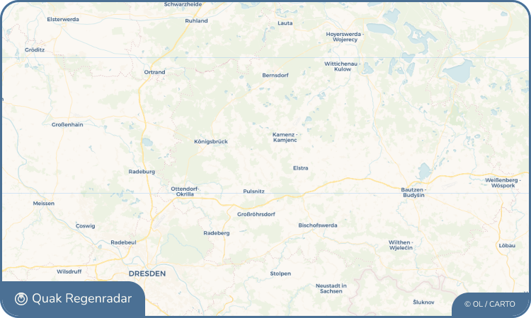 Quak Regenradar-Widget Haselbachtal