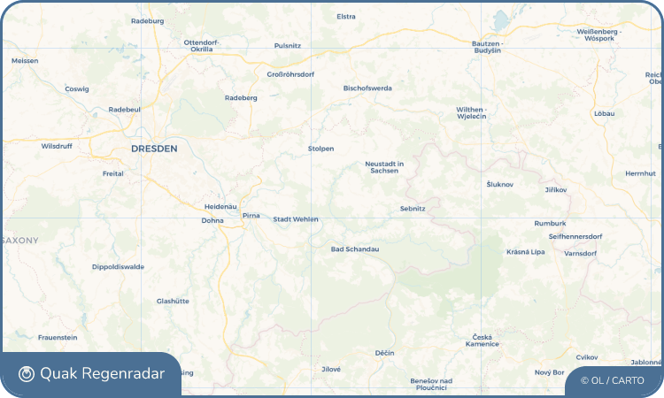 Quak Regenradar-Widget Hohnstein
