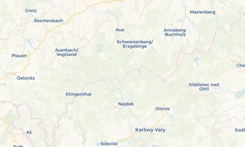 Regenradar Vorschaubild - Aktuelle Niederschläge in Johanngeorgenstadt und Umgebung