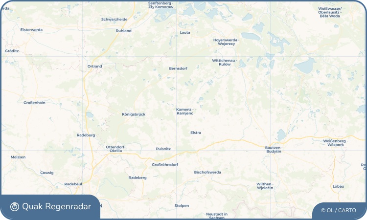 Quak Regenradar-Widget Kamenz - Kamjenc