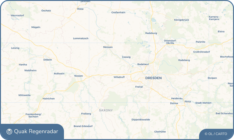 Quak Regenradar-Widget Klipphausen