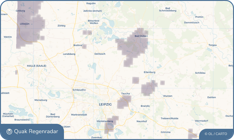 Quak Regenradar-Widget Krostitz