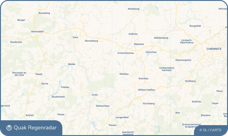 Regenradar-Widget für Langenbernsdorf