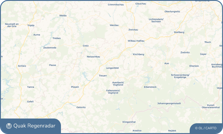 Regenradar-Widget für Lengenfeld