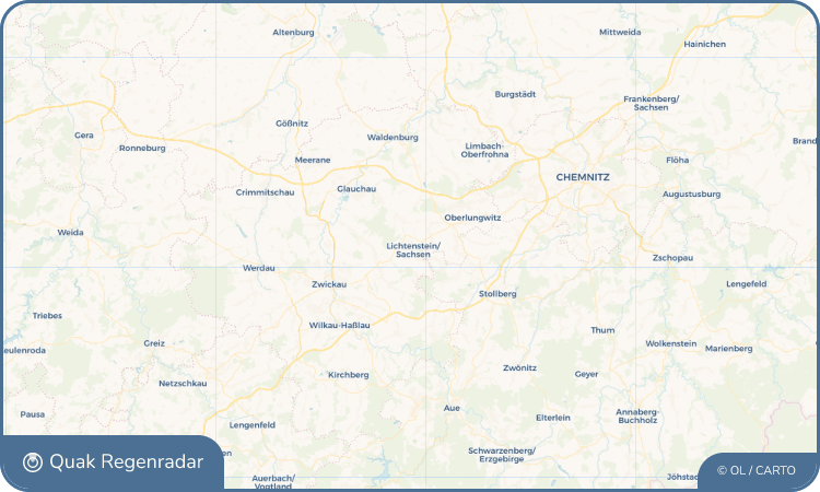 Quak Regenradar-Widget Lichtenstein/Sachsen