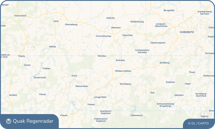 Regenradar-Widget für Lichtentanne