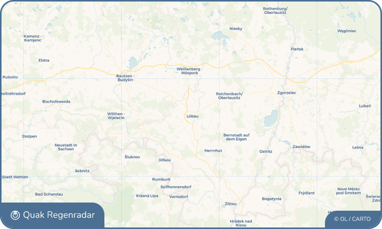 Quak Regenradar-Widget Löbau