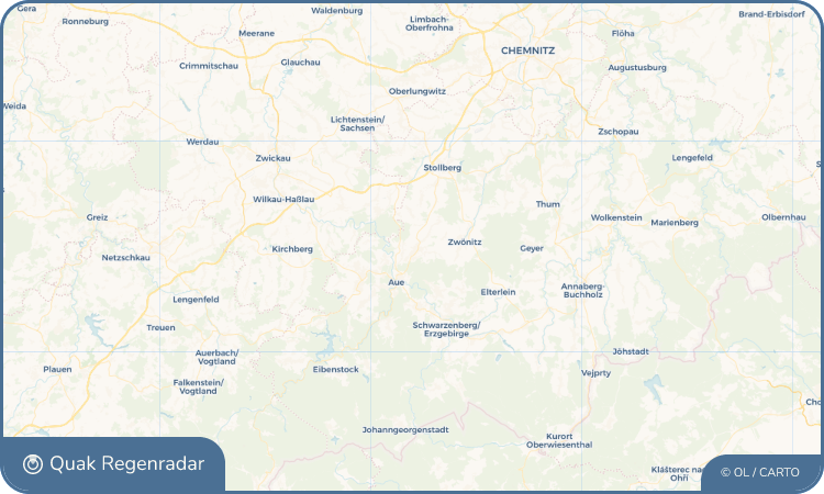 Quak Regenradar-Widget Lößnitz