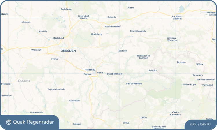 Quak Regenradar-Widget Lohmen