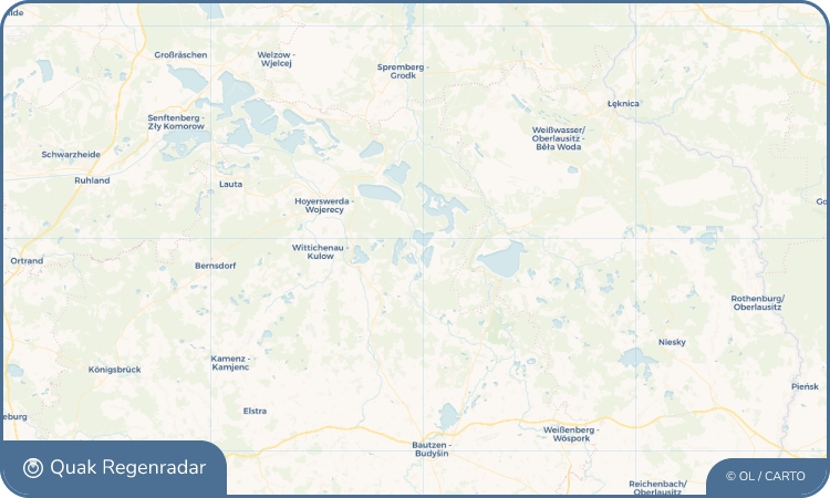Regenradar-Widget für Lohsa - Łaz
