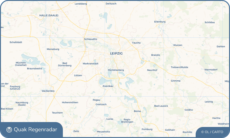 Quak Regenradar-Widget Markkleeberg