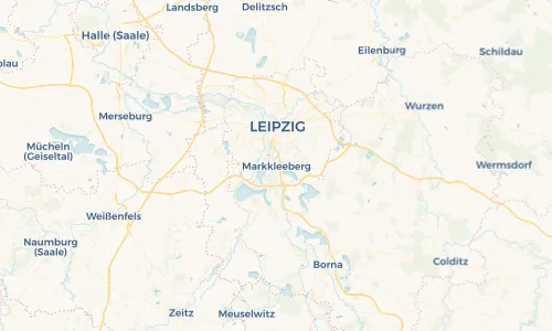 Regenradar Vorschaubild - Aktuelle Niederschläge in Markkleeberg und Umgebung