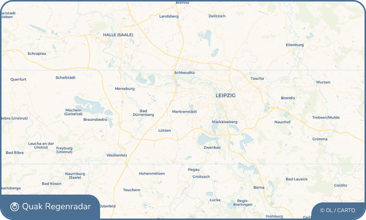 Quak Regenradar-Widget Markranstädt