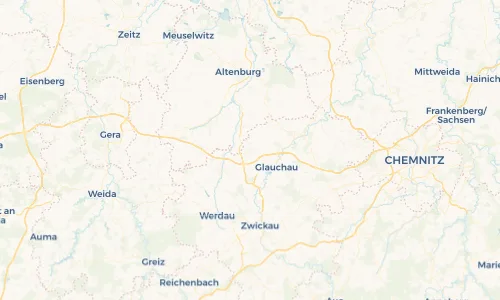 Regenradar Vorschaubild - Aktuelle Niederschläge in Meerane und Umgebung