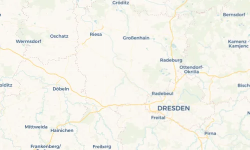 Regenradar Vorschaubild - Aktuelle Niederschläge in Meißen und Umgebung