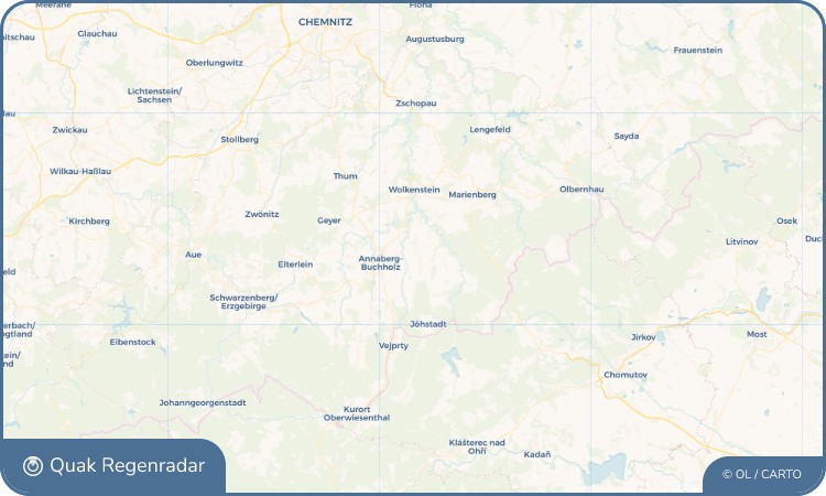 Quak Regenradar-Widget Mildenau