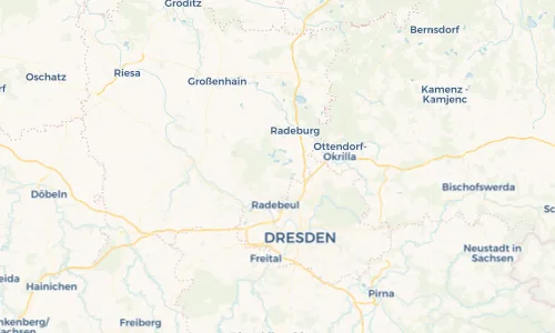 Regenradar Vorschaubild - Aktuelle Niederschläge in Moritzburg und Umgebung