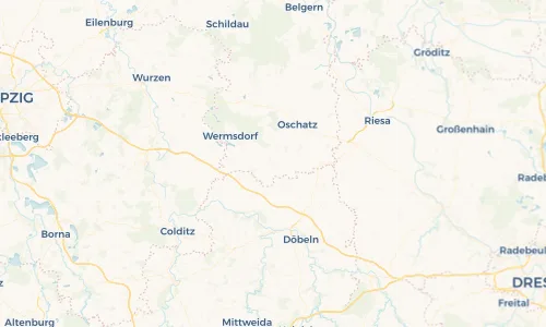 Regenradar Vorschaubild - Aktuelle Niederschläge in Mügeln und Umgebung