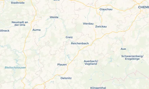 Regenradar Vorschaubild - Aktuelle Niederschläge in Netzschkau und Umgebung