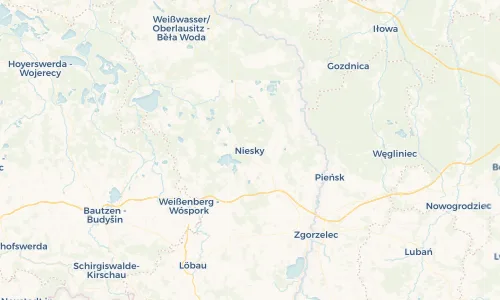 Regenradar Vorschaubild - Aktuelle Niederschläge in Niesky und Umgebung