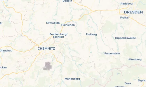 Regenradar Vorschaubild - Aktuelle Niederschläge in Oederan und Umgebung
