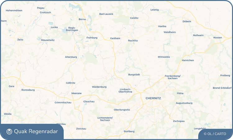 Regenradar-Widget für Penig