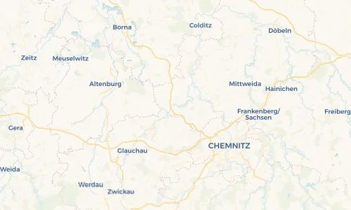 Regenradar Vorschaubild - Aktuelle Niederschläge in Penig und Umgebung