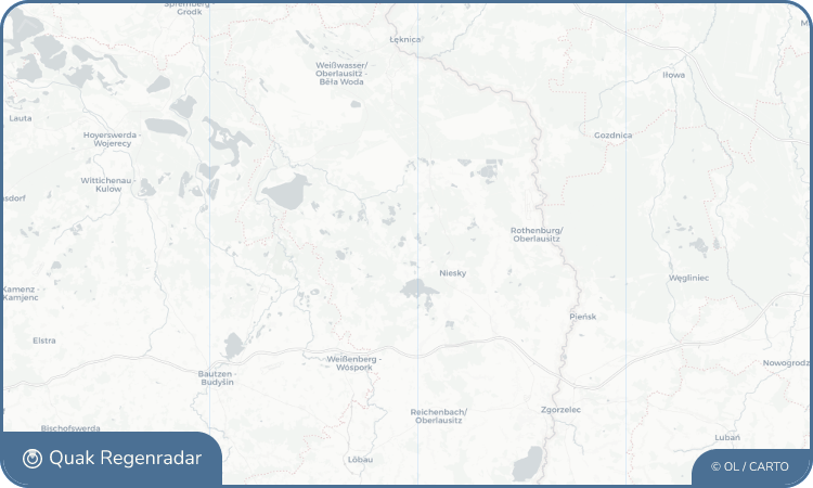 Regenradar-Widget für Petershain - Hóznica