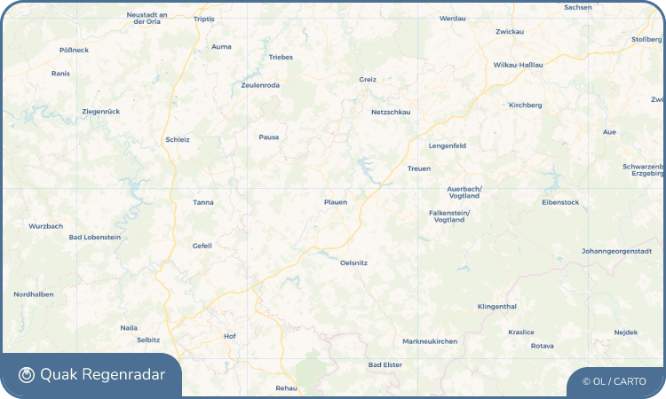 Quak Regenradar-Widget Plauen