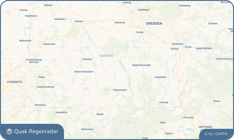 Quak Regenradar-Widget Pretzschendorf