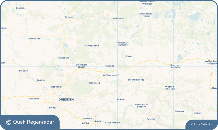Quak Regenradar-Widget Pulsnitz