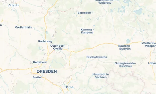 Regenradar Vorschaubild - Aktuelle Niederschläge in Pulsnitz und Umgebung