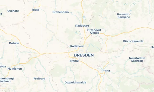 Regenradar Vorschaubild - Aktuelle Niederschläge in Radebeul und Umgebung