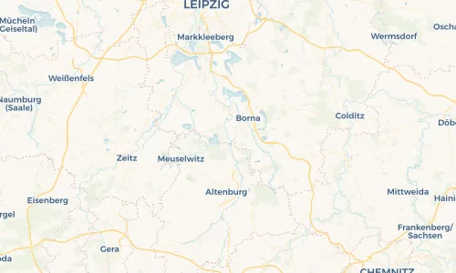 Regenradar Vorschaubild - Aktuelle Niederschläge in Regis-Breitingen und Umgebung