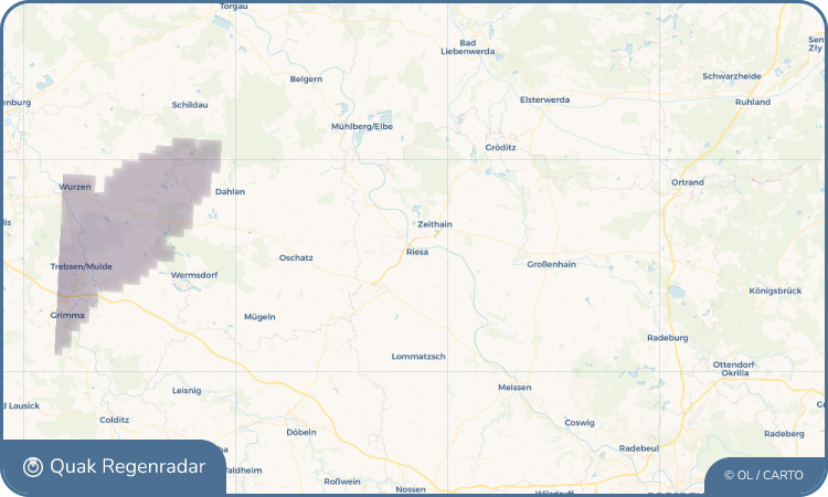 Regenradar-Widget für Riesa