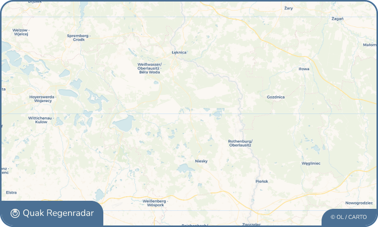Quak Regenradar-Widget Rietschen - Rěčicy