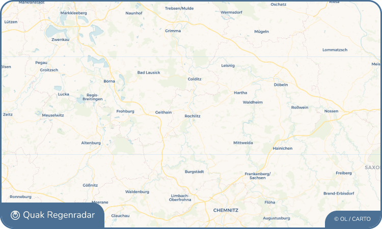 Quak Regenradar-Widget Rochlitz
