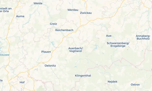 Regenradar Vorschaubild - Aktuelle Niederschläge in Rodewisch und Umgebung