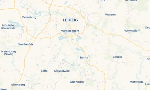 Regenradar Vorschaubild - Aktuelle Niederschläge in Rötha und Umgebung