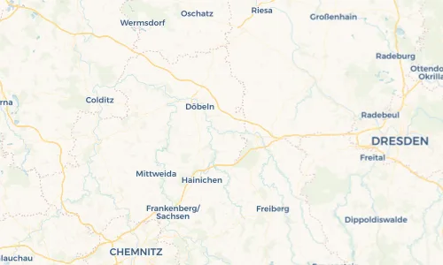 Regenradar Vorschaubild - Aktuelle Niederschläge in Roßwein und Umgebung