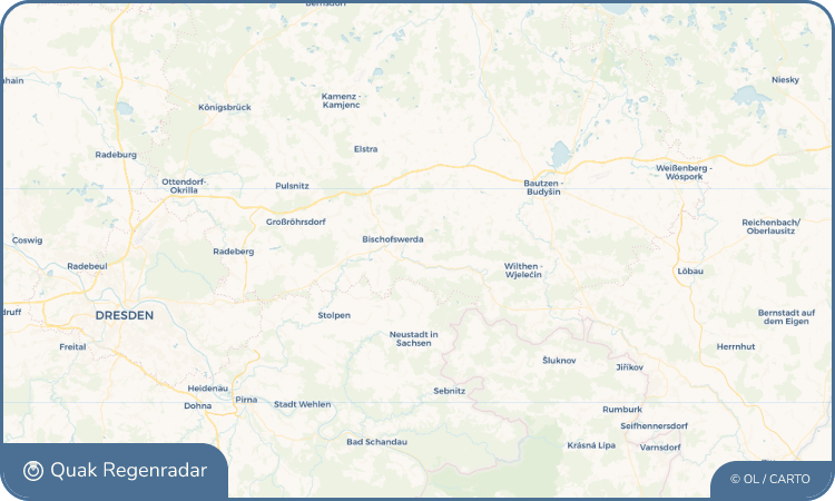 Regenradar-Widget für Schmölln-Putzkau