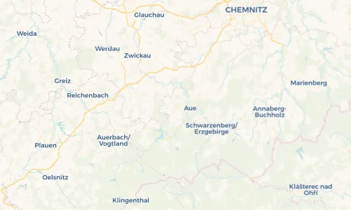 Regenradar Vorschaubild - Aktuelle Niederschläge in Schneeberg und Umgebung