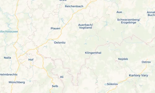 Regenradar Vorschaubild - Aktuelle Niederschläge in Schöneck und Umgebung